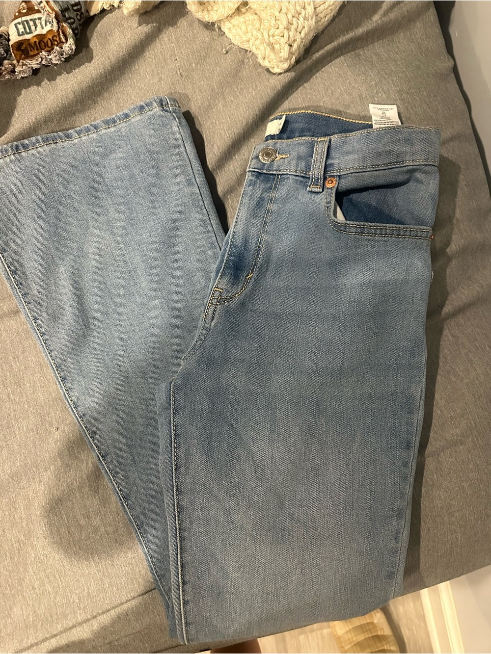 Levi's Light Blue Straight Leg kids Jeans